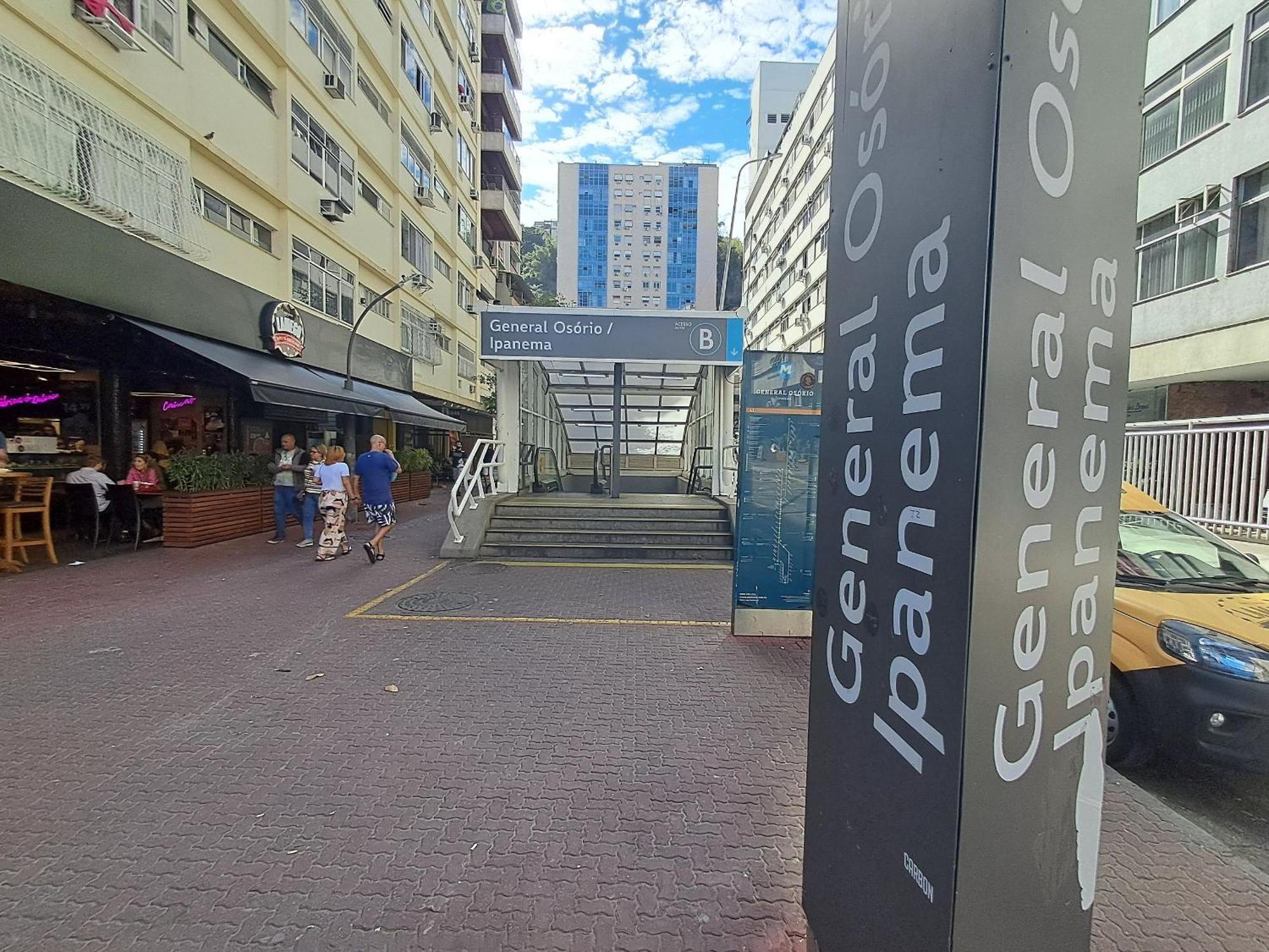 No Coracao De Ipanema, Metro Na Porta E 400m * Río de Janeiro